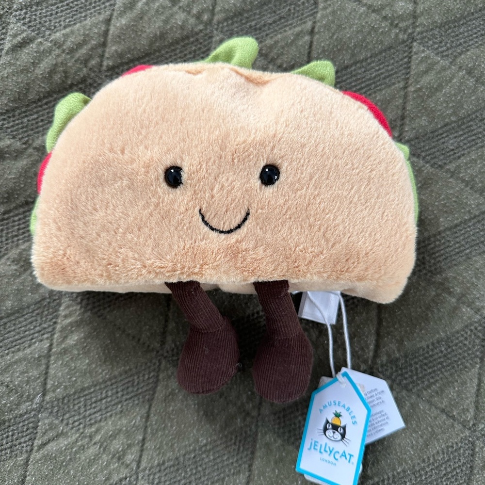 NWT Jellycat Amusables Taco